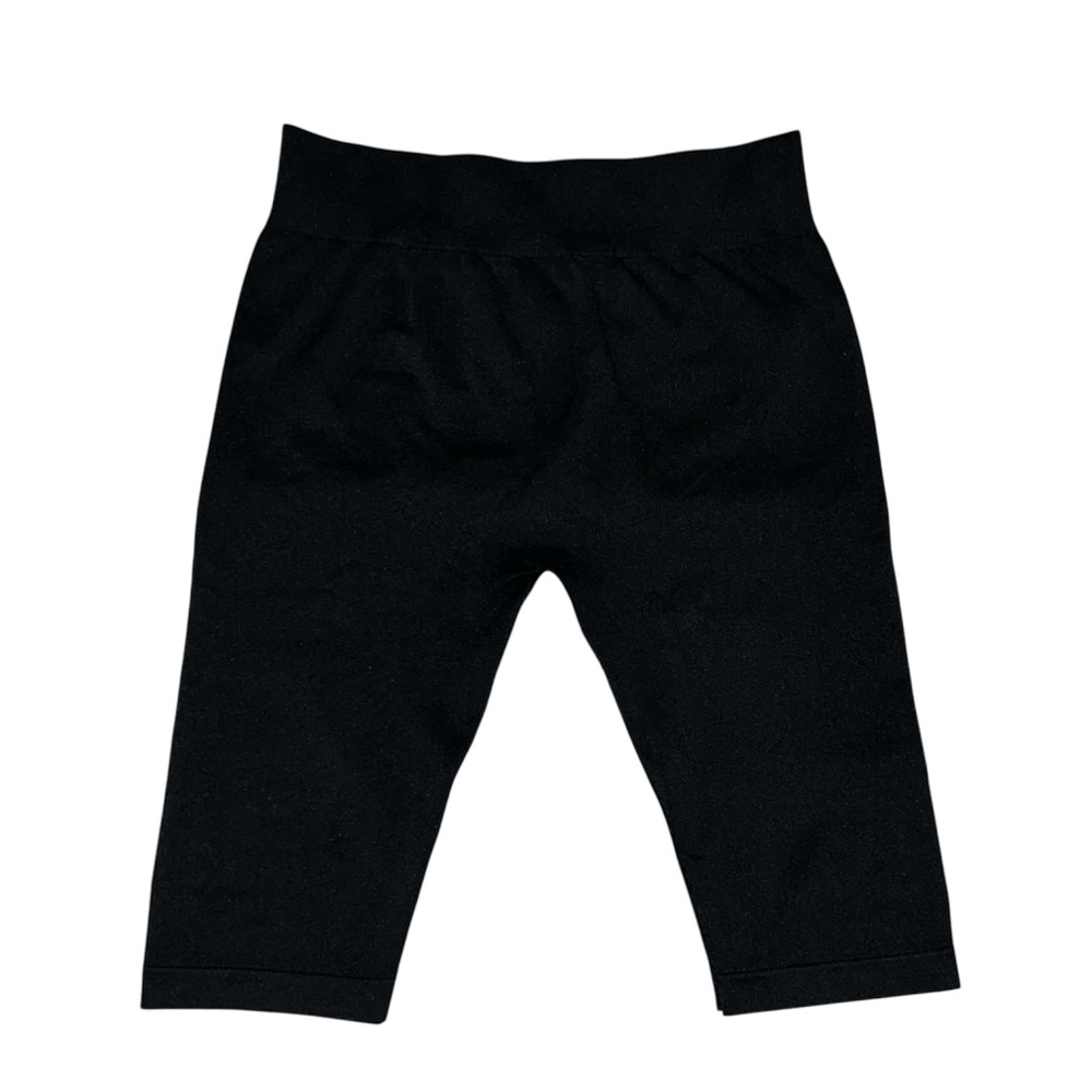 Emilio Cavallini Black Capri Leggings Size Medium/Large Stretchy Versatile